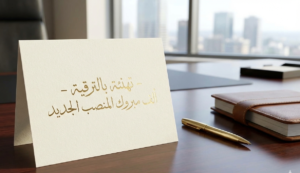 رسائل تهنئة بالترقية الجديدة