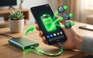 حل مشكلة استنزاف البطارية في هواتف الأندرويد