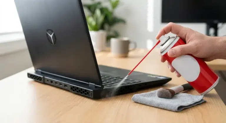 كيفية تنظيف مروحة اللابتوب