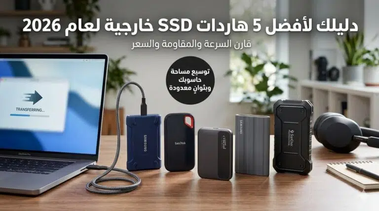 أفضل 5 هاردات SSD خارجية