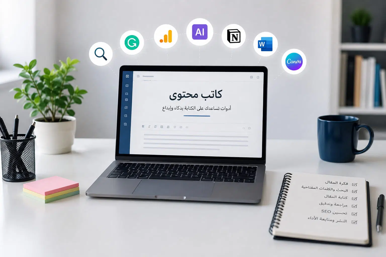 أفضل الأدوات التقنية لكاتب المحتوى